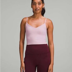 Lululemon align crop tank rose blush sz 12 NWT